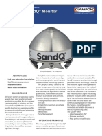 Clampon Sandq® Monitor: Ultrasonic Intelligent Sensors