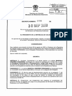 Decreto 1308 Del 30 de Septiembre de 2020