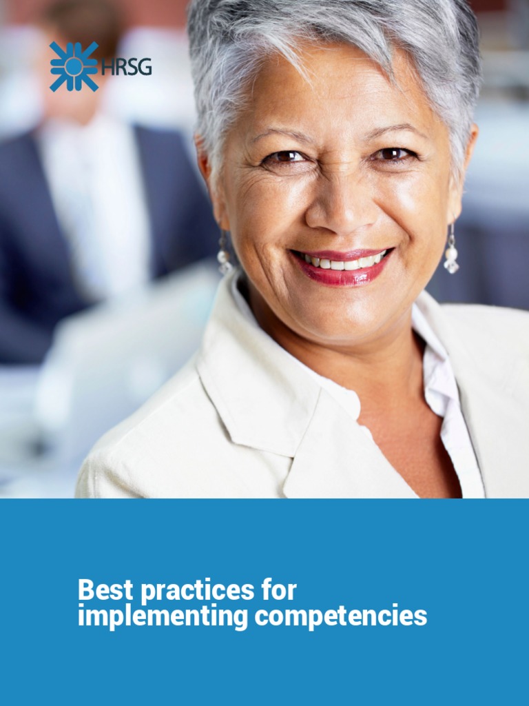 Best Practices For Implementing Competencies Pdf Performance