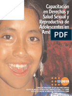 Capacitacion en Derechos y SSR Adolesc en LAC UNFPA