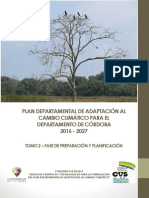 PLAN DEPARTAMENTAL DE ADAPTACION AL CAMBIO CLIMATICO PARA EL DEPARTAMENTO DE CORDOBA 2016 - 2027 TOMO 2.pdf