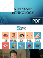 Sixth Sense Technology
