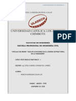 Circulo de MOHR y Sus Aplicaciones en El Diseño Estructural en La Ingeniería