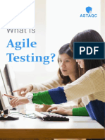 What Is: Agile Testing?