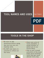 Tool Names and Uses