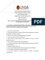 Análisis de Lectura Del Sistema Político en El Peru