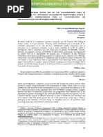 La Responsabilidad Social (RS) de Las Universidades