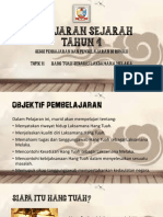 Pelajaran Sejarah Tahun 4