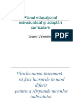 Planul Educațional Individualizat