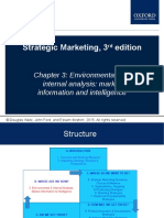 Strategic Marketing, 3 Edition: Chapter 3: Environmental and Internal Analysis: Market Information and Intelligence