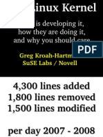 Linux Kernel Development: Over 4,300 Lines Added Daily