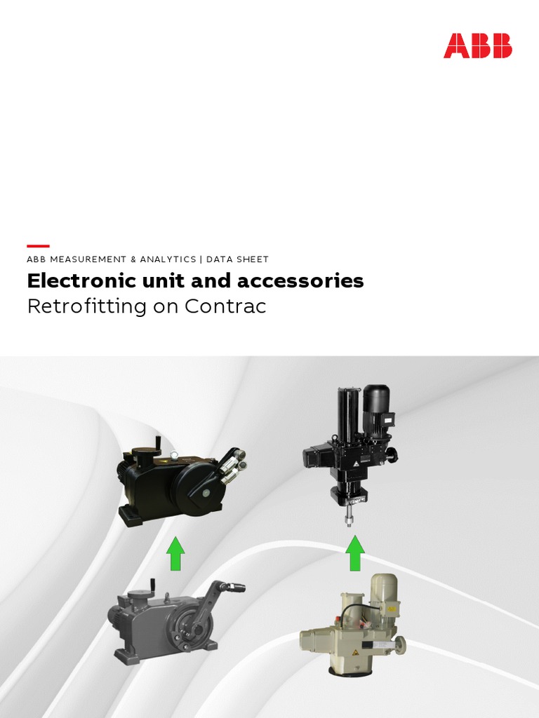 Electronic Unit and Accessories: Retrofitting On Contrac | PDF ...