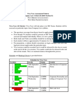 Viva-Voce Assessment Pattern