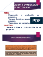 Preparación y Evaluación de Proyectos