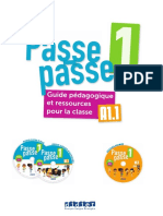 Passe Passe 1 - Guide Pedagogique