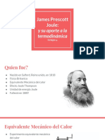 James Prescott Joule - y Su Aporte A La Termodinámica PDF