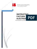 Instructivo de Facturación Electrónica - Proveedores Abb