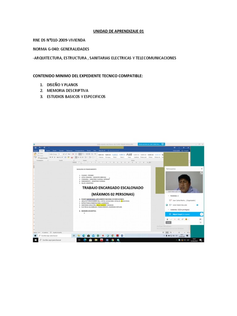 Unidad de Aprendizaje 01 | PDF