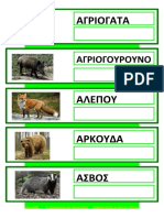 Ψηφιακό λεξικό με τα ζώα του δάσους