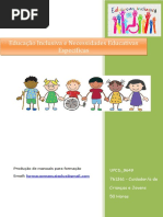 Ufcd_9649_Educação Inclusiva e Necessidades Educativas Especificas_índice