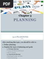 TOPIC 3 - Planning