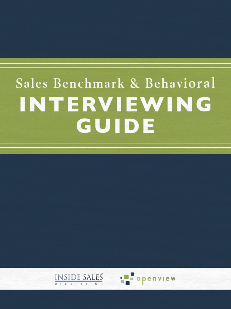Sales Interviewing Skills Guide | PDF | Negotiation | Persuasion