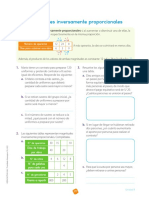 Magnitudes Inversamente Proporcionales