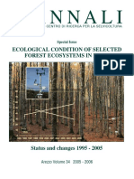 Ecological Condition of Italian Forests