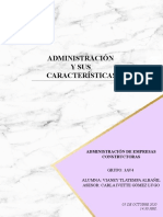 1.1 Administración y Sus Caracteristicas