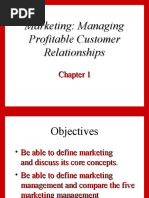 Marketing: Managing Profitable Customer Relationships