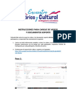 Instrucciones para Cargue de Videos y Documentos Soporte 291020