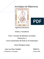 Practica 02 - Curva Característica Del Diodo en El Osciloscopio - JLPS
