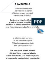 A La Batalla PDF