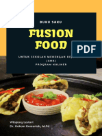 C38 Buku Saku Fusion Food