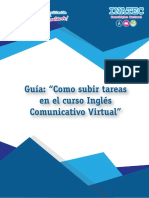 Guia para subir tareas del curso Inglés Comunicativo Virtual