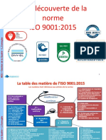 A la découverte de la norme ISO 9001 2015