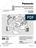 DVD Home Theater Sound System: Operating Instructions