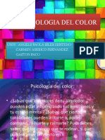 La Psicologia Del Color