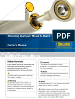 Owner's Manual: Steering Damper Road & Track