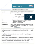 15 Tasa Neta de Asistencia en Educación Superior PDF