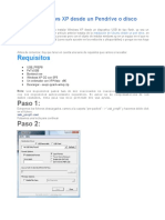 Instalar Windows XP Desde Un Pendrive o Disco USB