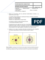 El átomo: partículas fundamentales y experimento de Rutherford