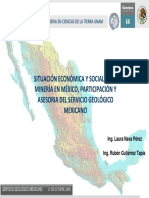 Situacion - Econ - Social de La Mineria en Mexico