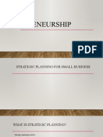 Entrepreneurship Strategic Management