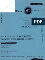 Proceedings of The Second Manned Spaceflight Meeting-Classified Portion