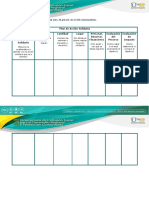 Ficha del Plan de Acción Solidaria.