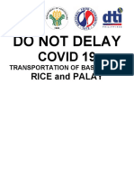 Do Not Delay: Covid 19