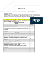 Química 1° Medio Autoevaluación