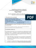 Guía de actividades y rúbrica de evaluación - Unidad 1 - Tarea 2 -  Estructura y función de las Biomoléculas.pdf