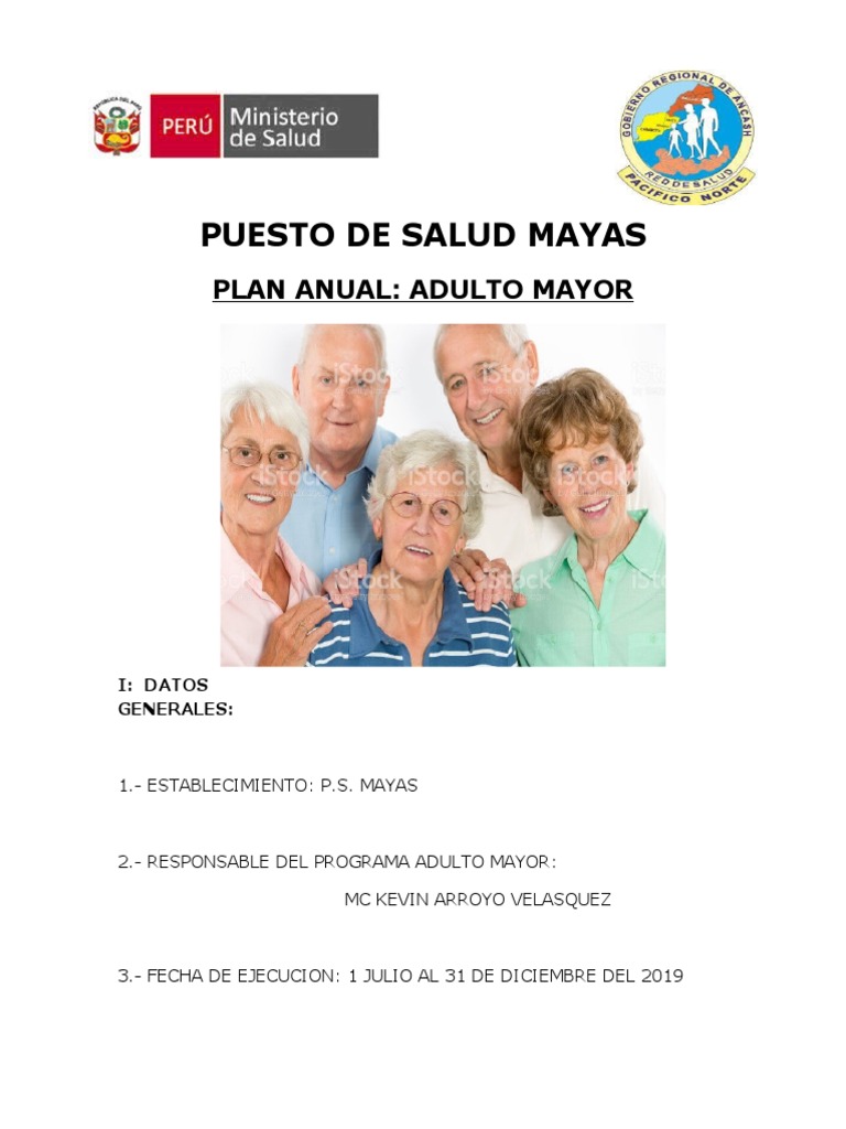 Programa de Salud para Adultos Mayores | PDF